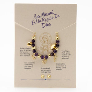Collar + Aretes Madres