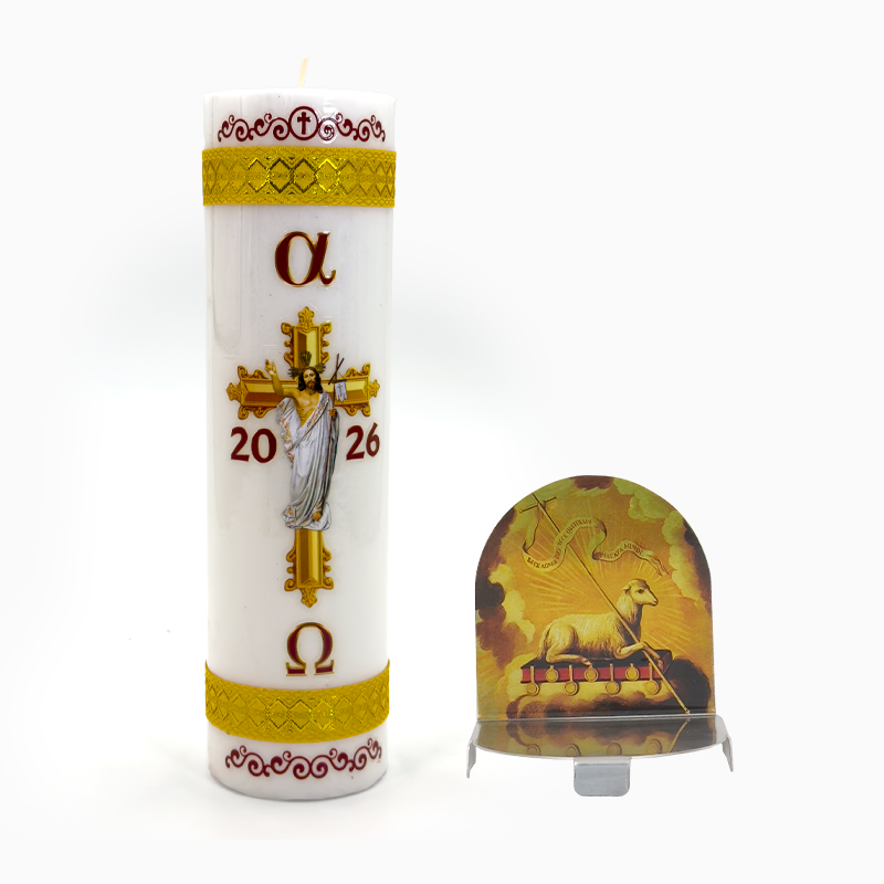 Combo Cirio Pascual 2026 + Base