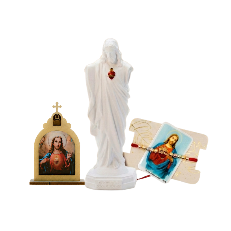 Kit Mis Brazos Sois Vosotros + Manilla Sagrado Corazón de Jesús