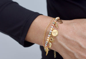 Combo 2: Collar + Aretes Madres + Pulsera Ángel de la Guarda + Obsequio Corazón de Jesús