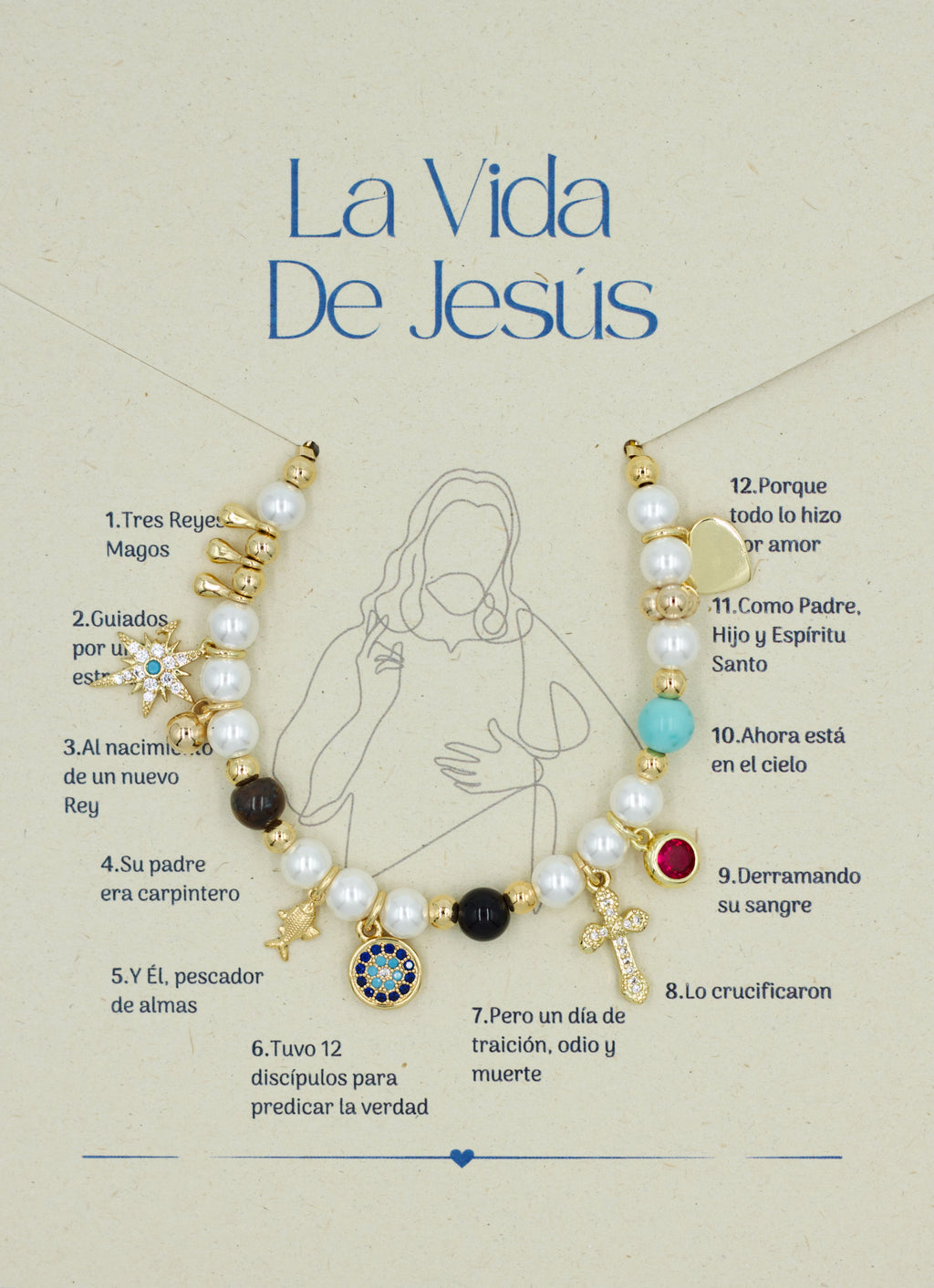Pulsera La Vida De Jesùs