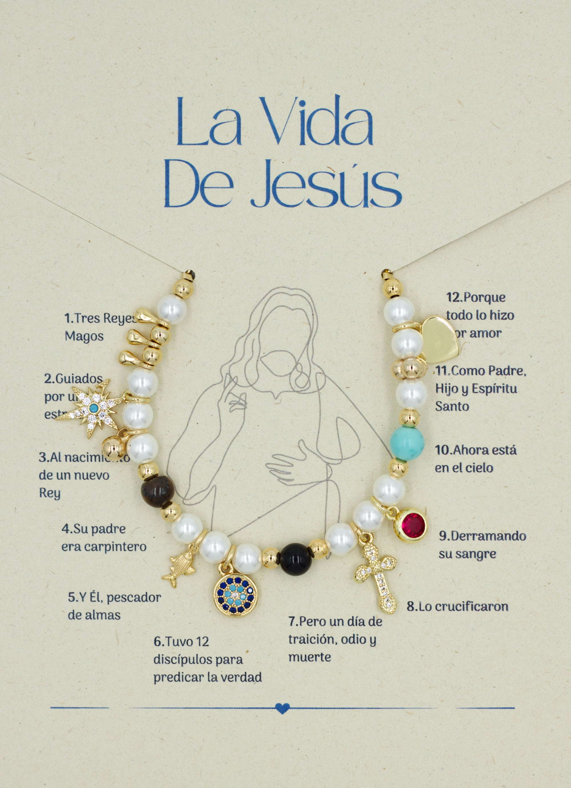 Pulsera La Vida De Jesùs