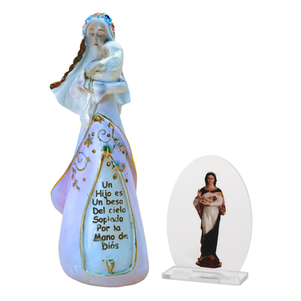 Virgen Madre + Obsequio Especial: imagen Virgen de la Vida