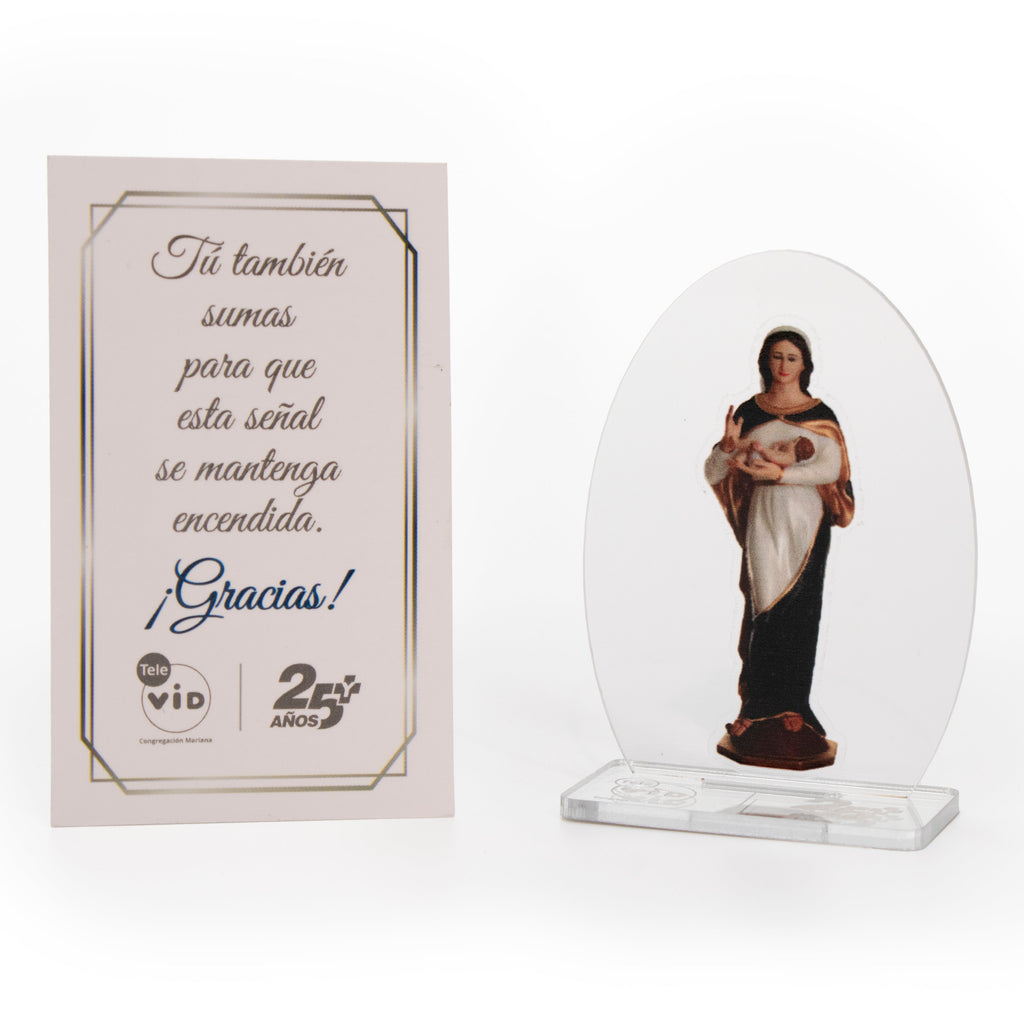 Virgen Madre + Obsequio Especial: imagen Virgen de la Vida