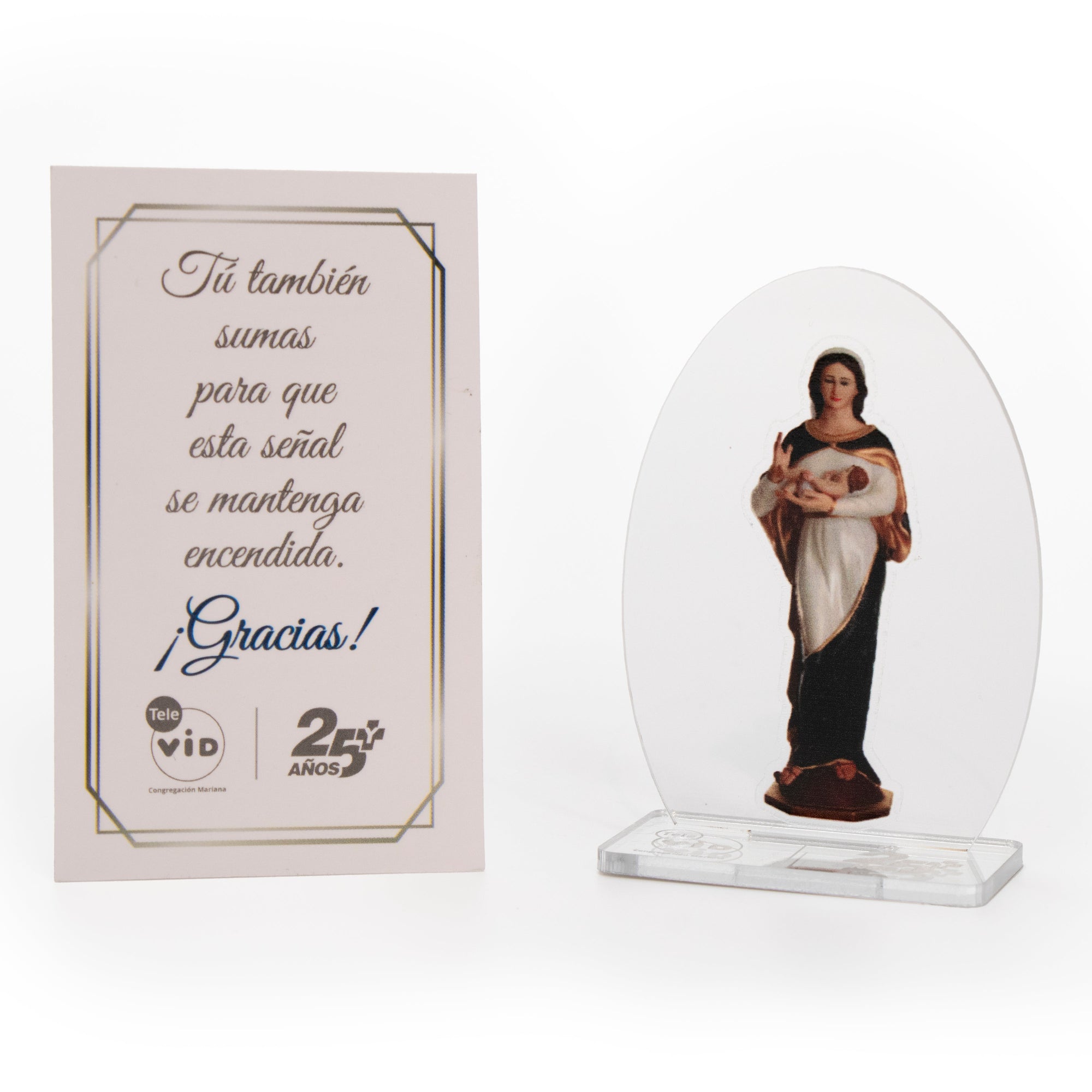 Virgen Madre + Obsequio Especial: imagen Virgen de la Vida