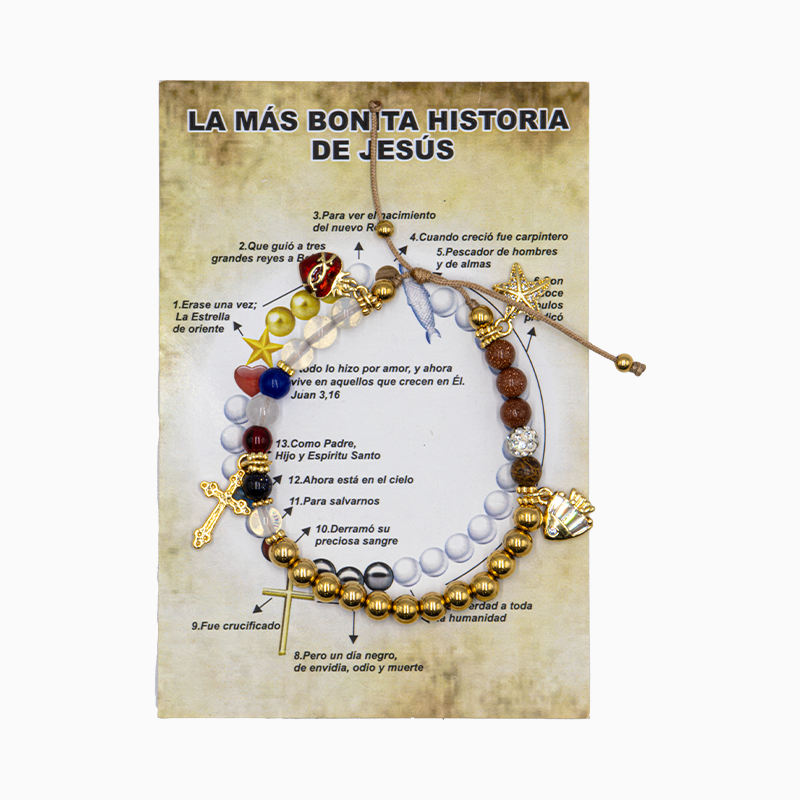 Pulsera de la vida de Jesús